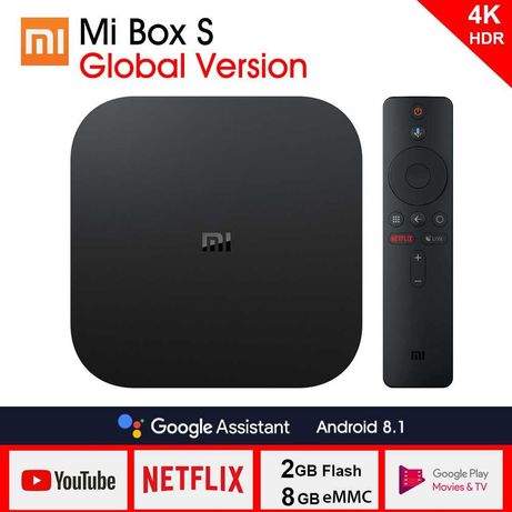 Xiaomi Mi TV Box S 4K Global Version (Smart TV)