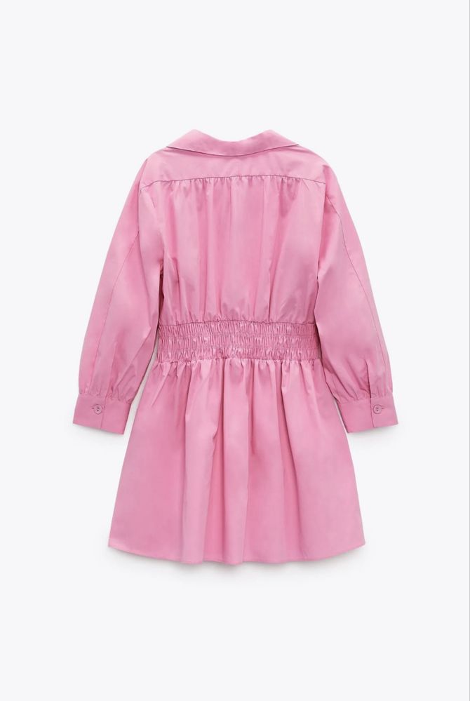 Розовя рокла Zara