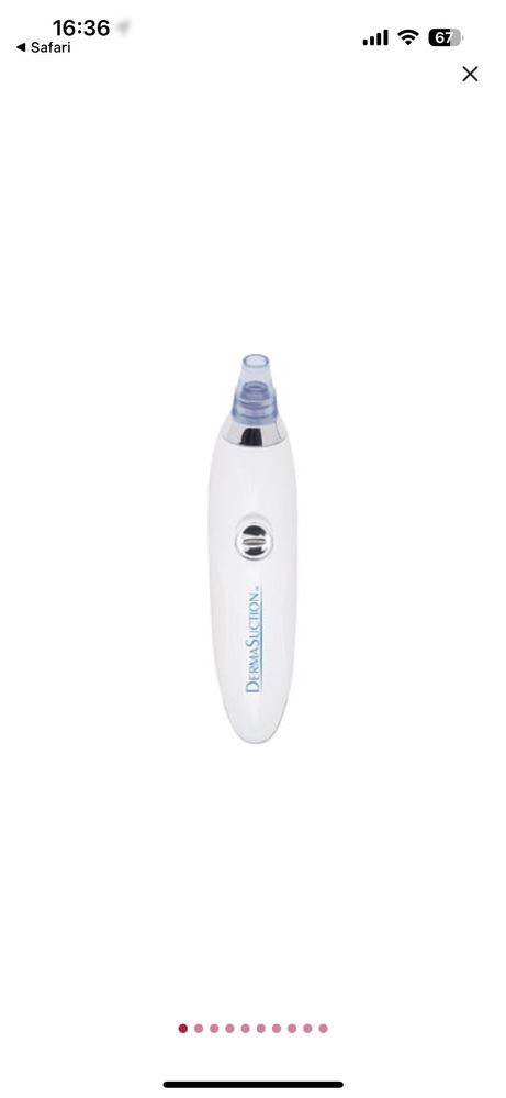 Aspirator facial Derma Suction 4 capete | curata tenul