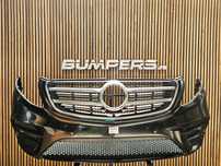 Mercedes V class 2016/2024 W447 AMG BLACK line bară față grilă BF3544