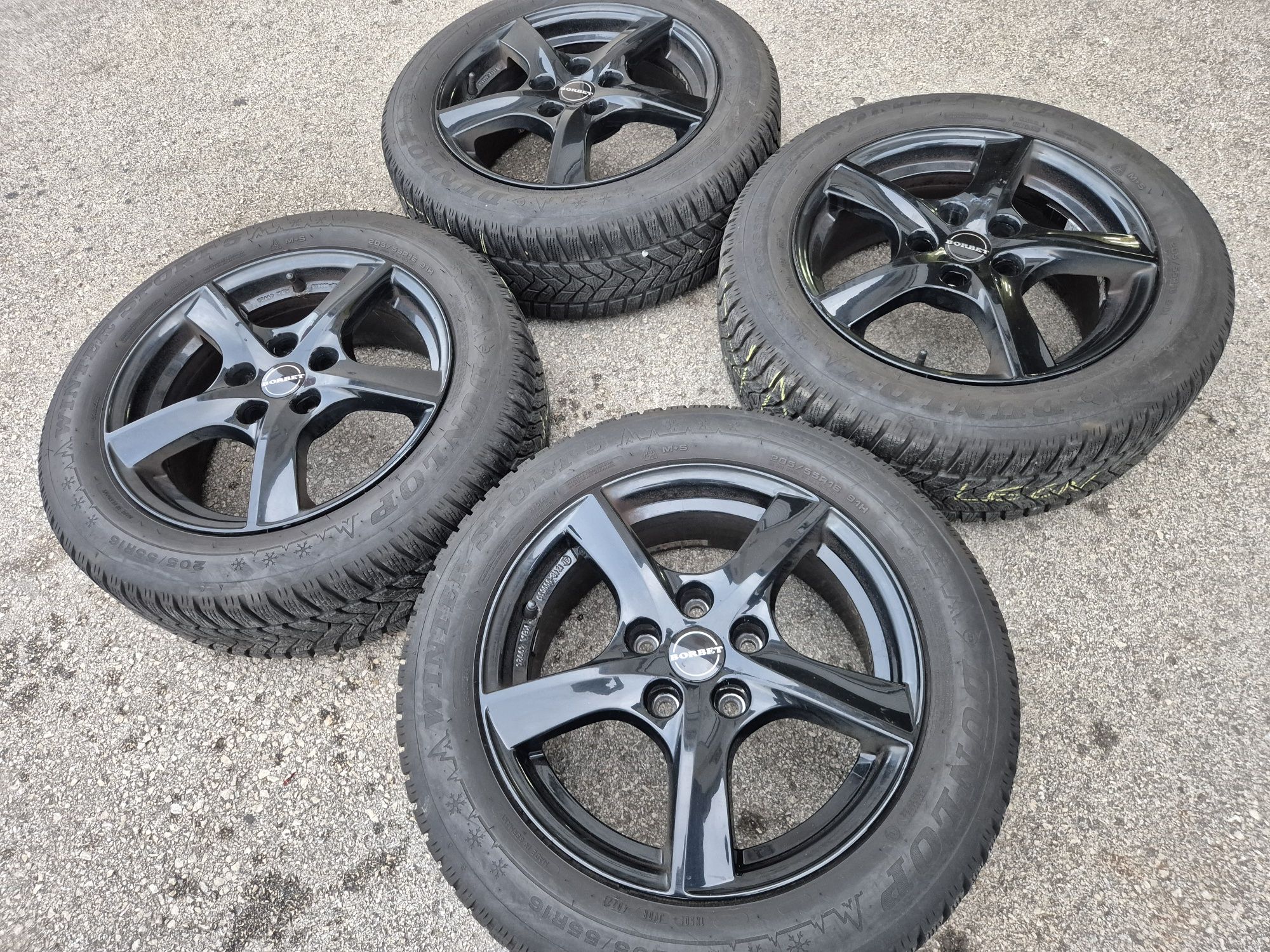 5х112/16 с гуми VW Audi Skoda Seat 5x112/16 Ауди Фолксваген Шкода Сеат