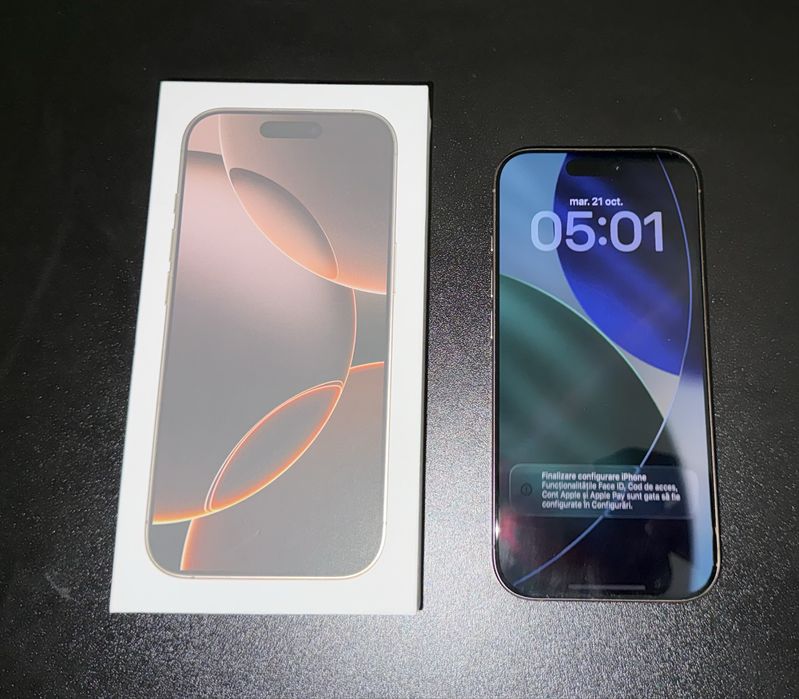 Iphone 16 Pro 128Gb Desert Titanium (Gold) 93% Baterie