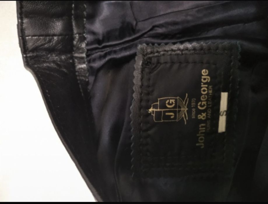 Pantaloni piele naturala