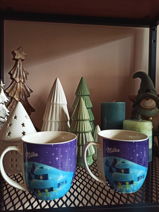 Коледни чаши milka