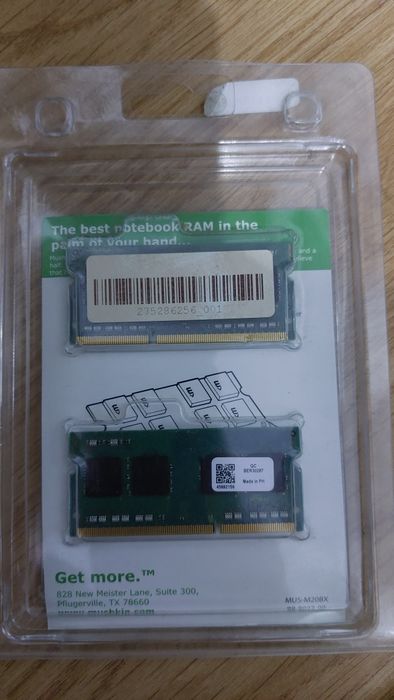 Memorie sau memorii ram laptop PC3 SODIMM kit 2 x 4GB
