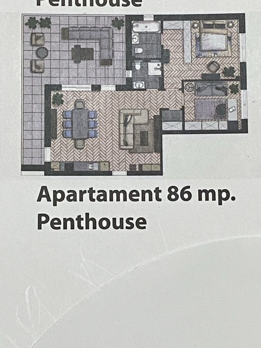 Penthouse Smarald city
