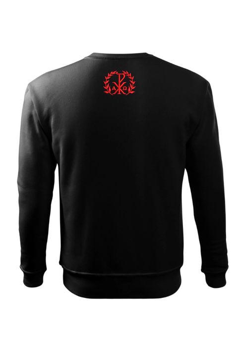 Pullover barbati brodat inima Romania+Cruce Ortodoxa