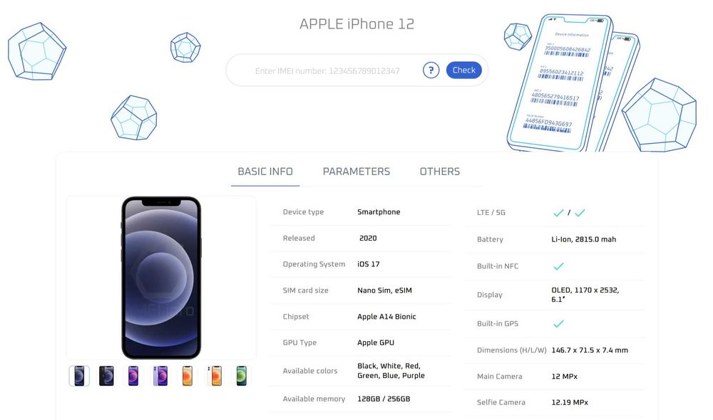 iPhone 12 64GB Mov Magenta Neverlocked