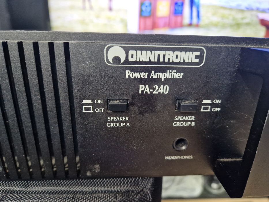 Putere omnitronic pa240 (nu dynacord ,rcf,)