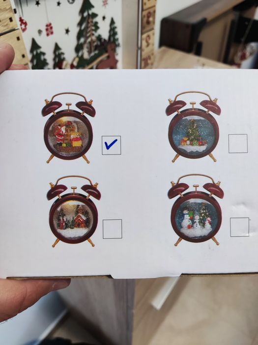 Коледен лед Часовник