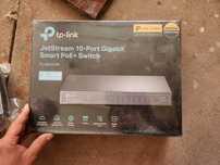 JetStream 10-Port Gigabit Smart PoE+ Switch
TL-SG2210P