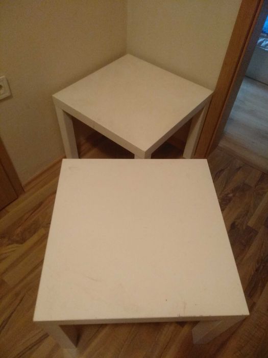 2 маси ИКЕА бели
