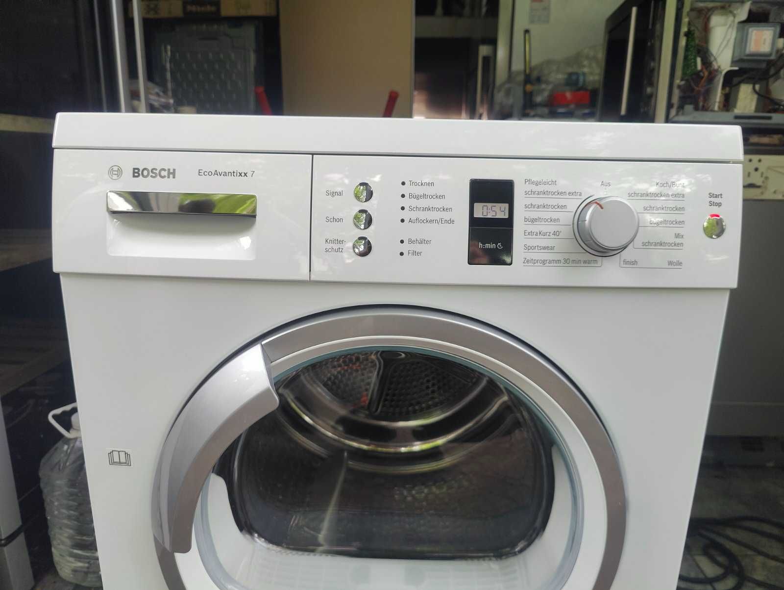 Сушилня с термопомпа Bosch EcoAvantixx 7кг (клас А+) с Гаранция !