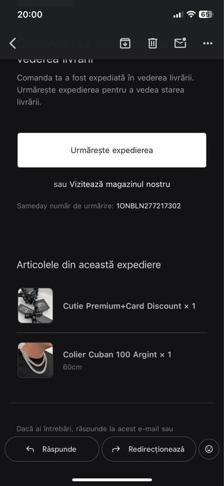 Lant Cuban Argint 100grame