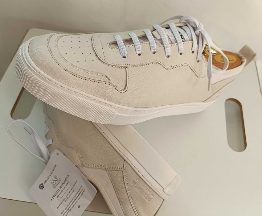 Pantofi sport casual 41 41.5 premium Melvin & Hamilton NOI piele nat