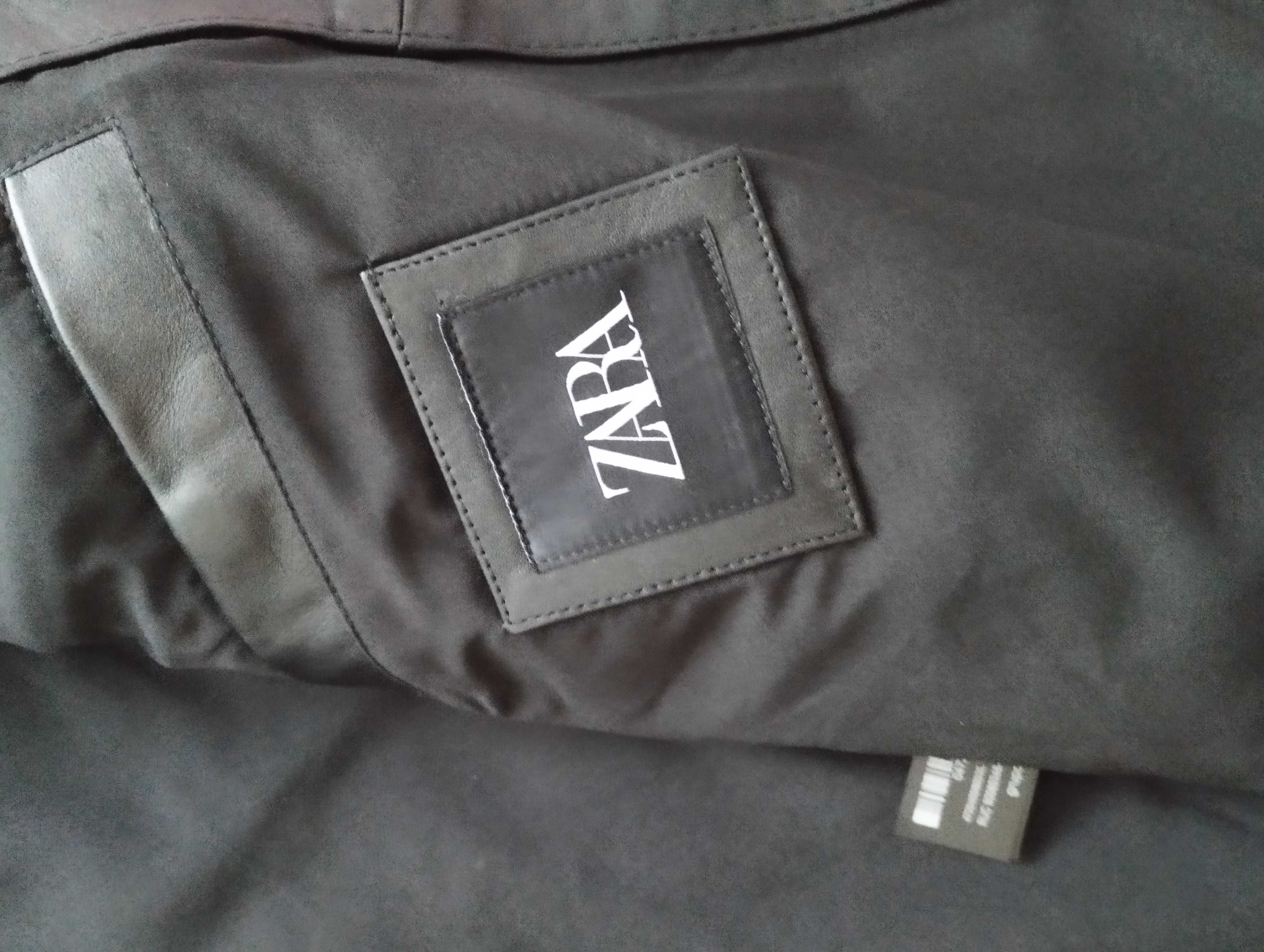Мъжко яке естествена кожа Zara