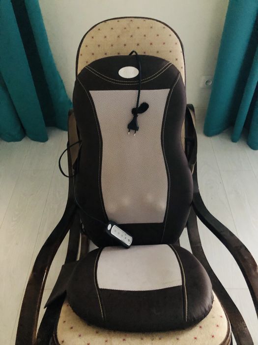 Массажер с подогревом  “Scholl” на кресло (авто-кресло)