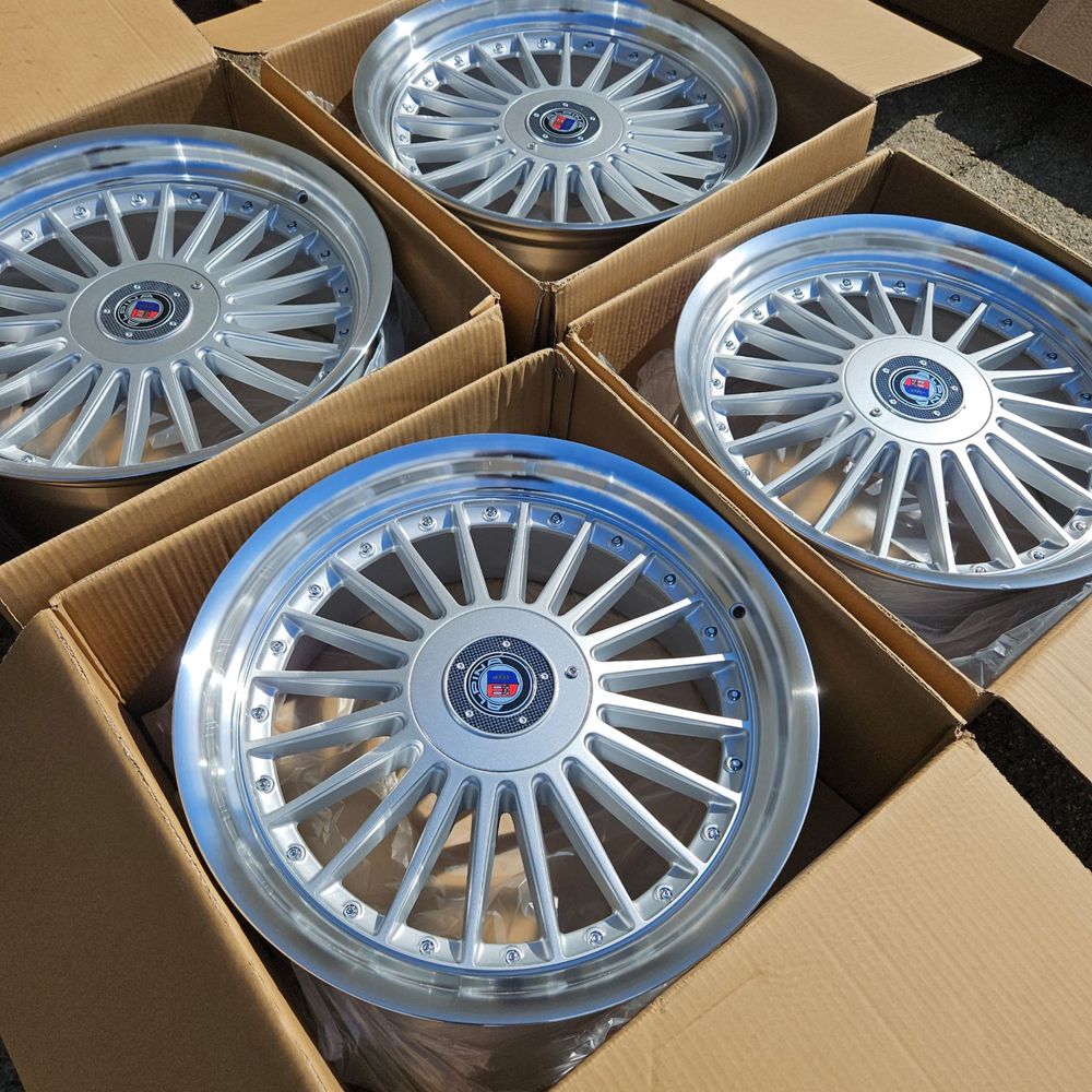 Jante Alpina Silver R18 R19 in doua latimi  Bmw Mercedes