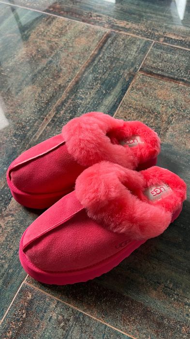 UGG papuci din piele Întoarsã
W Disquette, culoarea roz