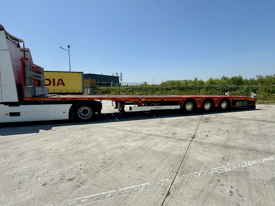 Vand semiremorca platforma extensibila