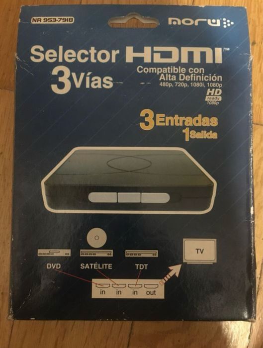Selector HDMI 1080p HD