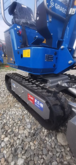 Miniexcavator nou Graecus 900kg, produs nou cu garantie,