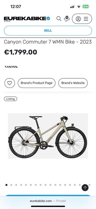 Bicicleta Canyon Commuter 7 WMN