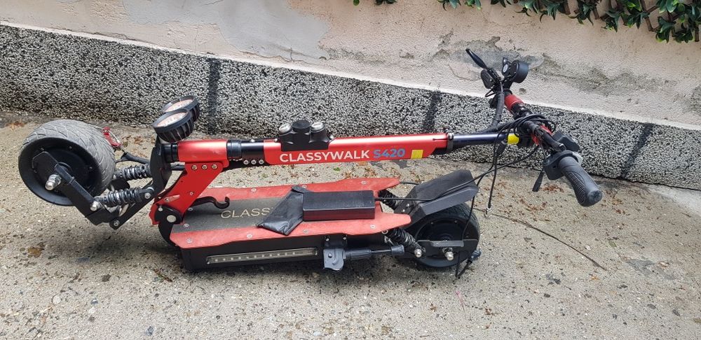 Тротинетка 2000w два мотора