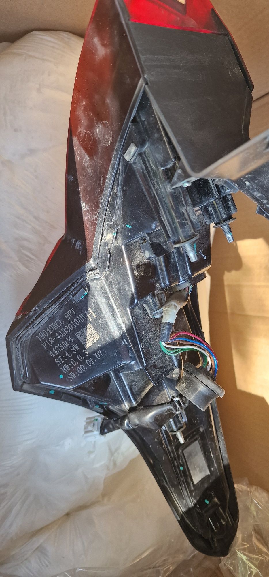 Jetour x70 plus задний фонарь
