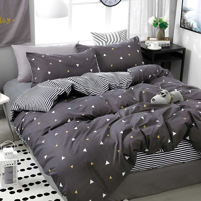 Двулицево спално бельо, 4 части