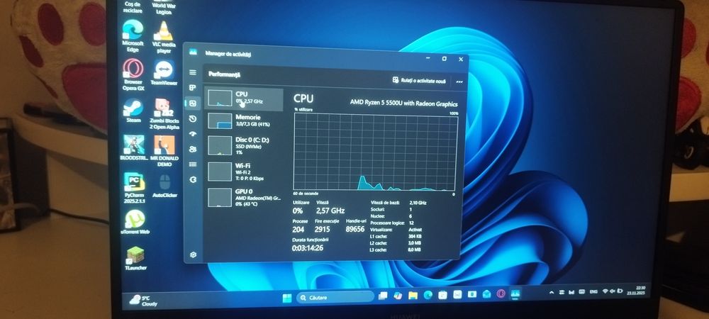 Huawei mate book d15 laptop de birou