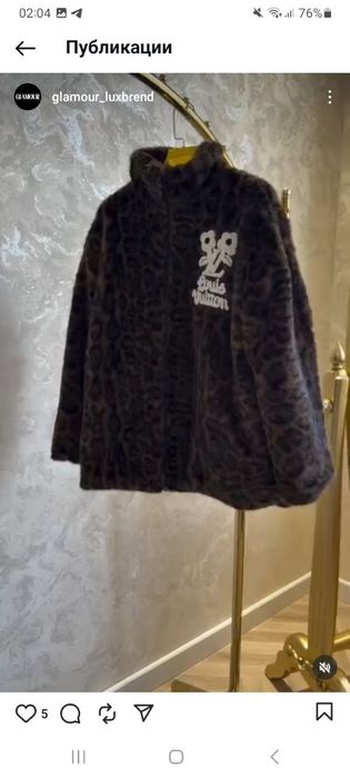 Шуба куртка louis vuitton