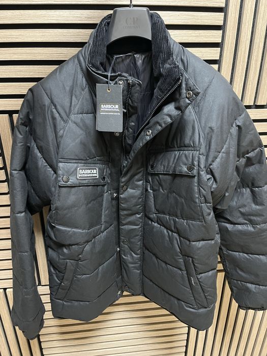 BARBOUR : Hoxton Baffle WAX Jacket Ново зимно яке размер М / Оригинал