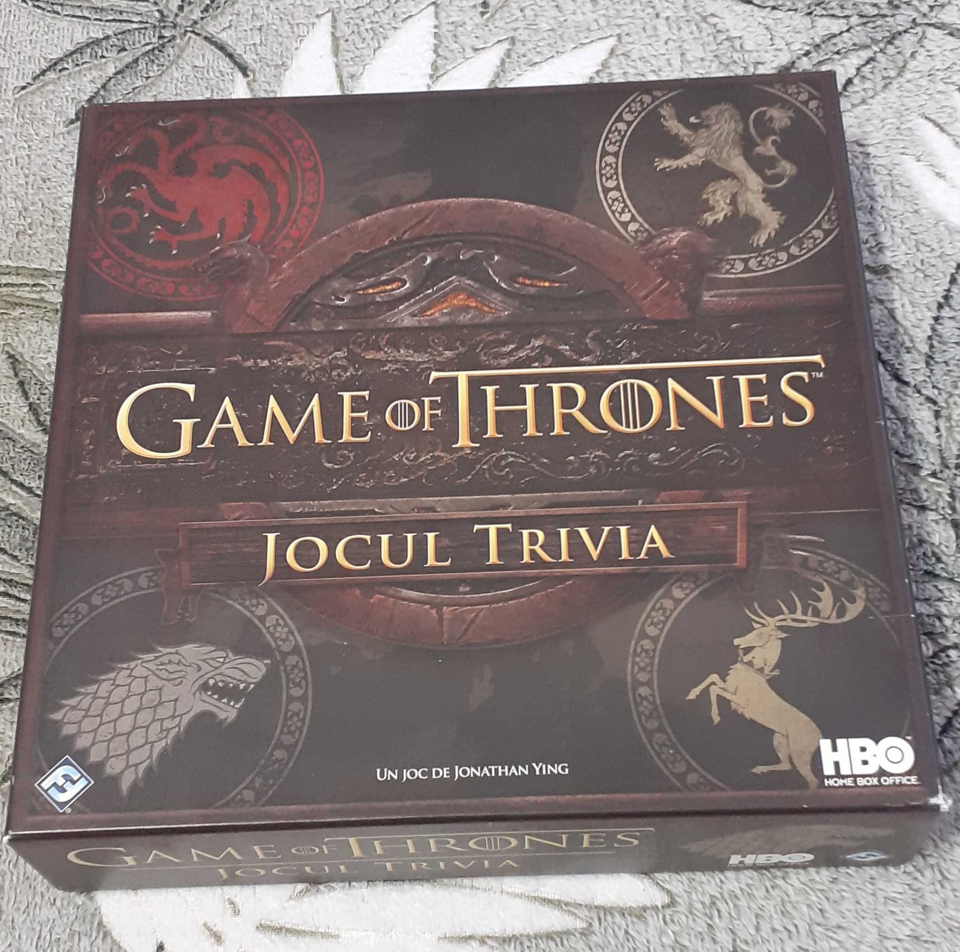 Game of thrones jocul trivia