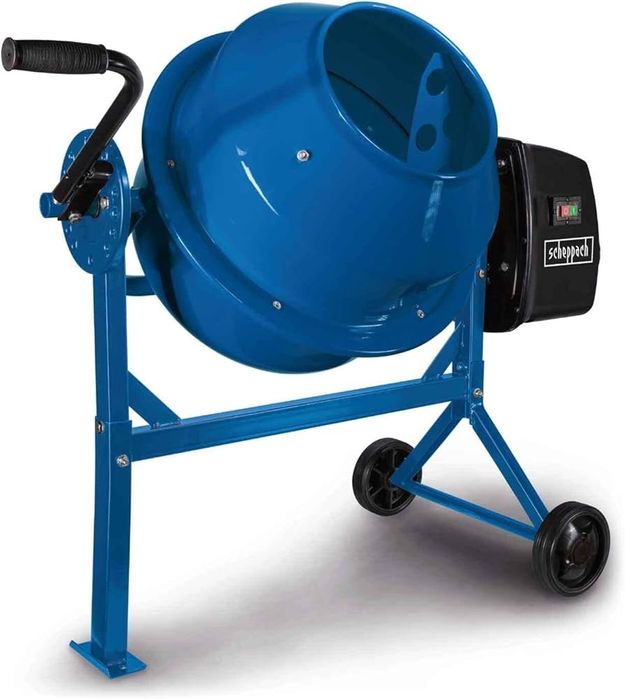 Бетонобъркачка Scheppach Mix65 | 230V 220W | Капацитет 63L / 55kg |