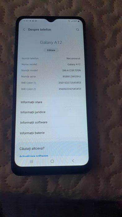 Samsung galaxy A12