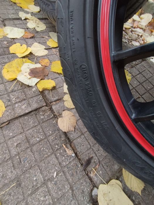 225/40/18///8jx18 Tenzo-r джанти с гуми 10 болта 5х100/5х114,3