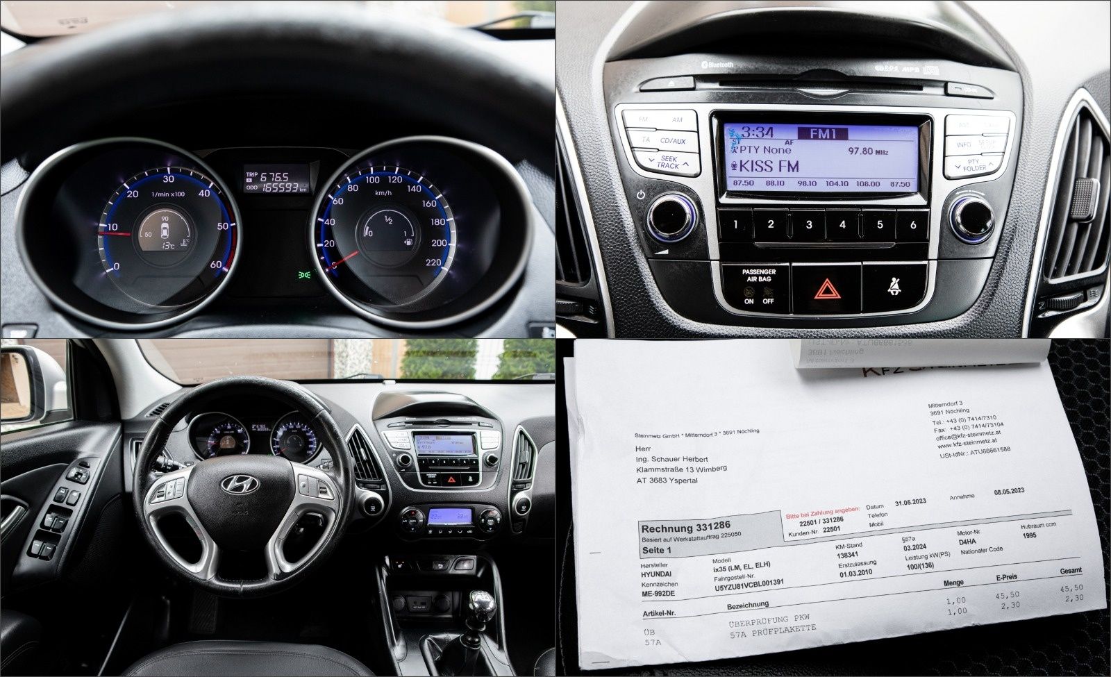 ~Hyundai IX 35~An 2010~4×4~2.0 Diesel 
Motorizare: 2.0 Diesel, 140 cai