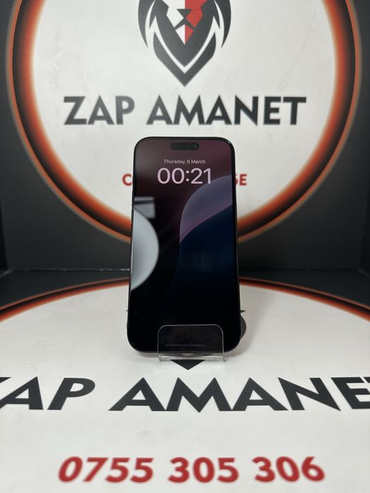 ZAP AMANET VITAN - iPhone 15 Pro - 128GB - Blue - Bat 92%-380 C -#3905