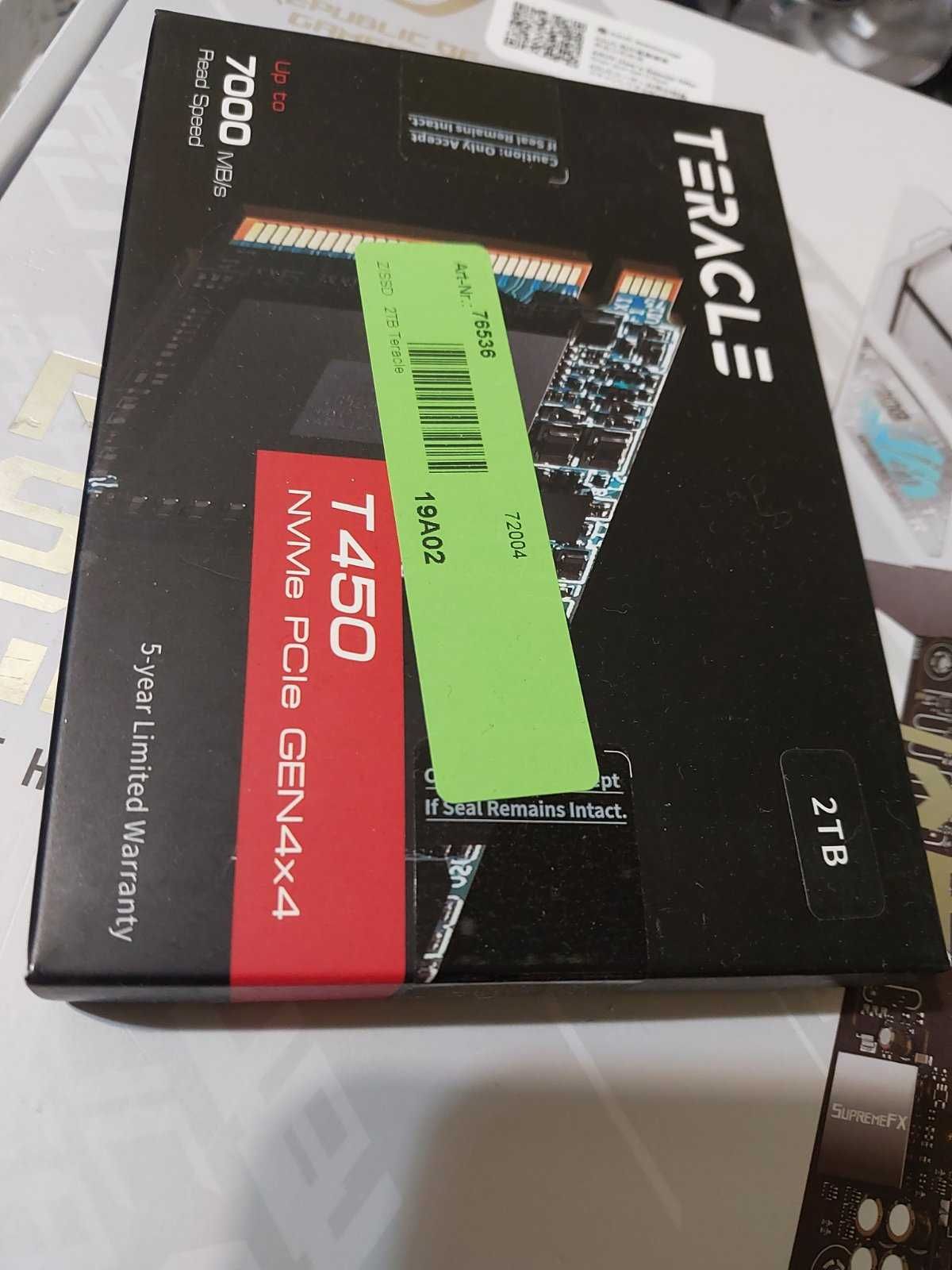 2TB Teracle Gen4 T450, M.2 2280, до 7000Мb/s +