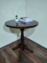 Masa rotunda din lemn