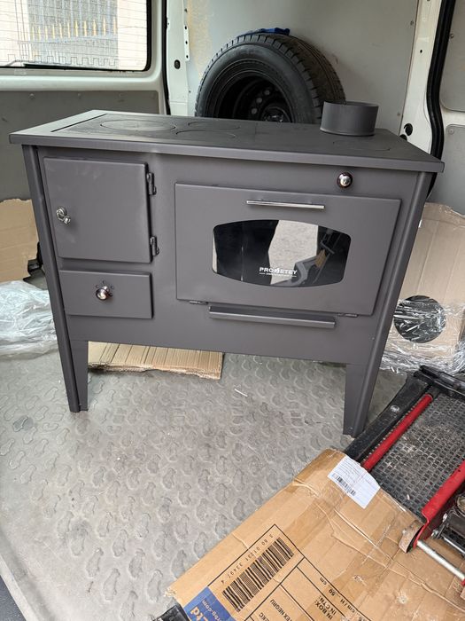 Печка Прометей с фурна 7 kw