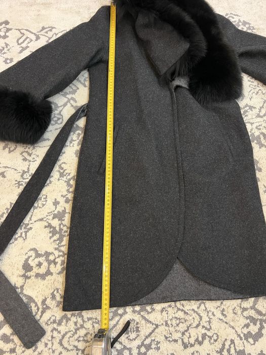 Palton din lână de alpaca