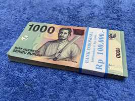 Bancnote straine 1000  Rp Rupiah Indonesia