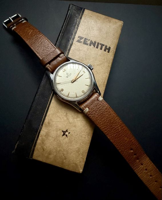 Ceas Zenith Pilot full set Acte-Cutie. Anul 1948