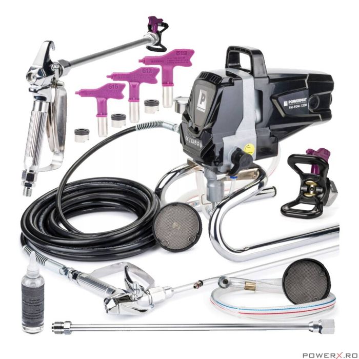 Pompa pentru vopsit, zugravit airless lavabila lac, Powermat