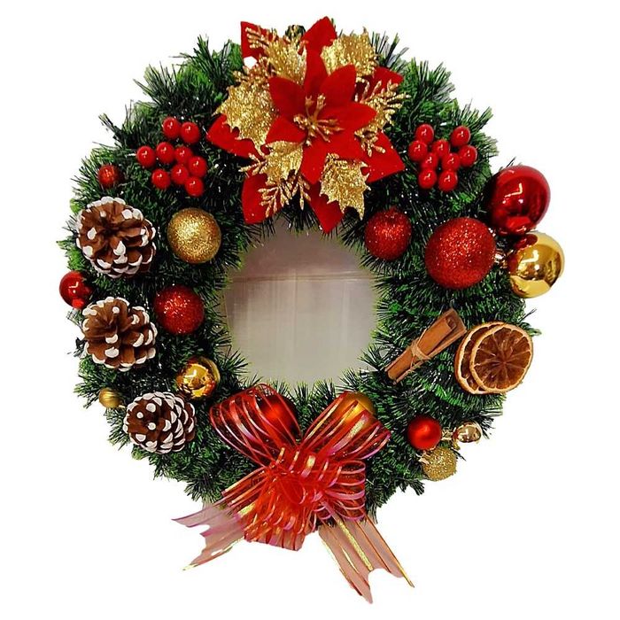 Coronita artificiala Craciun diametru 40 cm