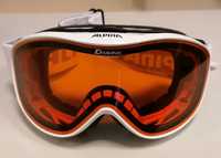 Нови очила-маска за ски/сноуборд(snowboard) ALPINA CHALLENGE 2.0 D,бел