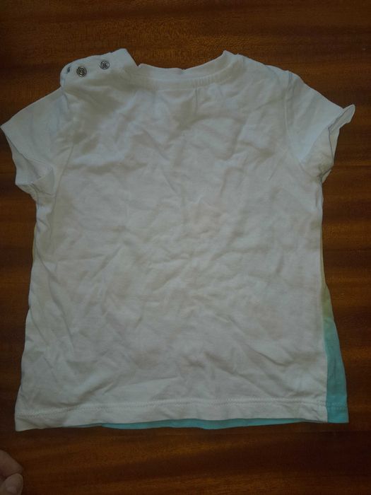 Tricou bebe baieti cu imprimeu plaja