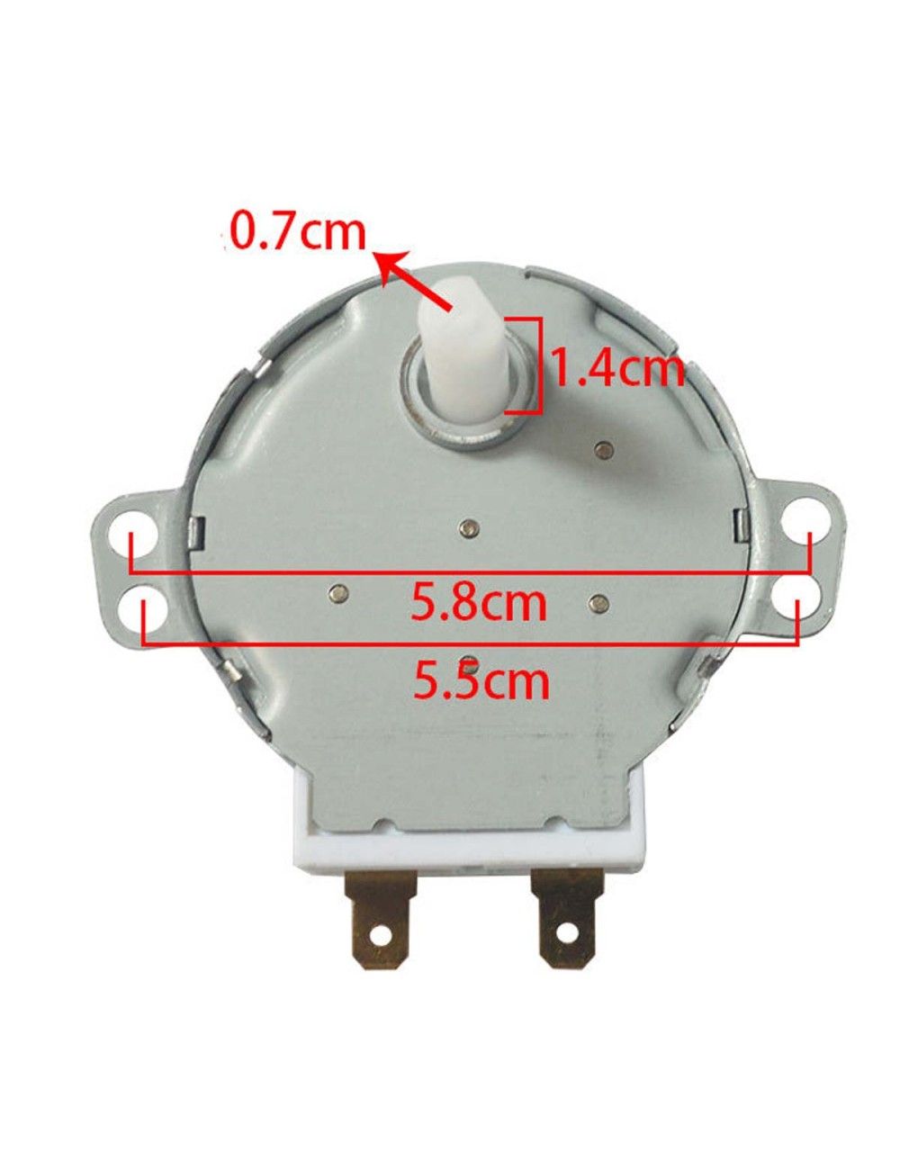 49TYZ-A2 Синхронен двигател за микровълнова 5/6rpm 230V